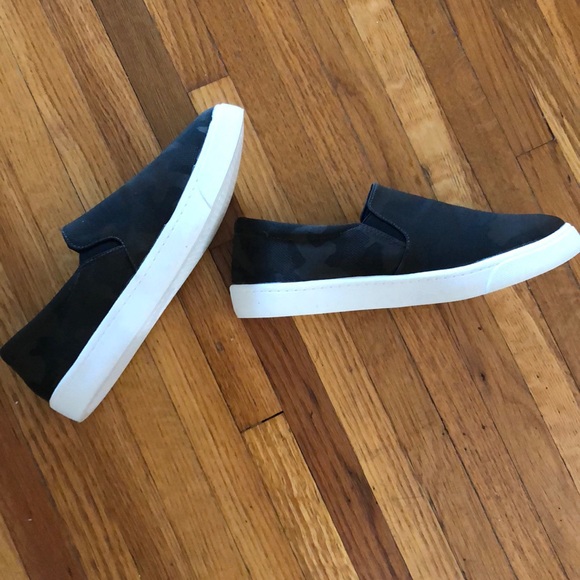 Camouflage slip on sneakers 8.5 LT Black and green - Picture 4 of 6